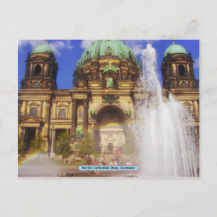 Berlinkatedral Dom, Tyskland Vykort