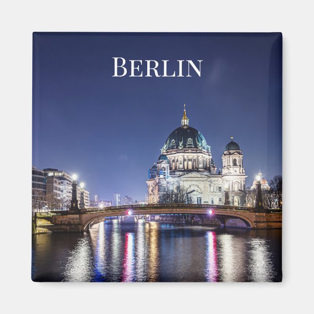 Berlinkatedralen i Berlin, Tyskland Magnet (Framsidan)
