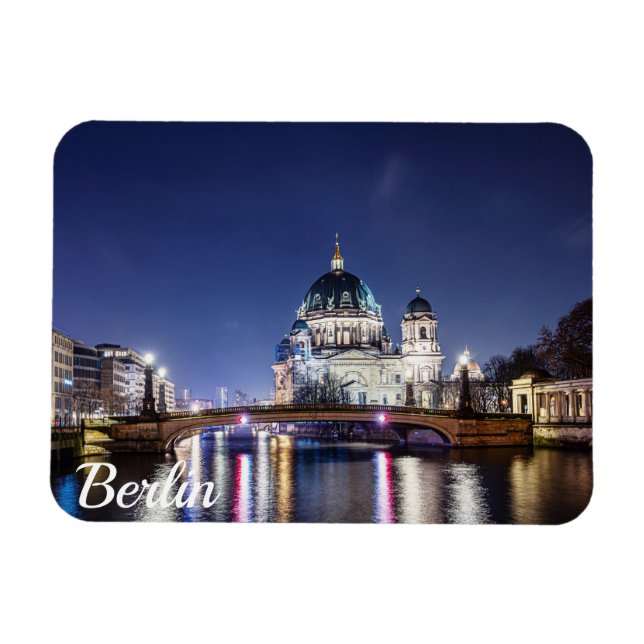 Berlinkatedralen i Berlin, Tyskland Magnet (Horisontell)