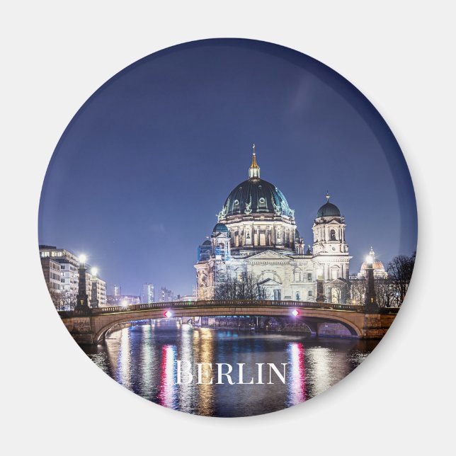 Berlinkatedralen i Berlin, Tyskland Magnet (Framsidan)