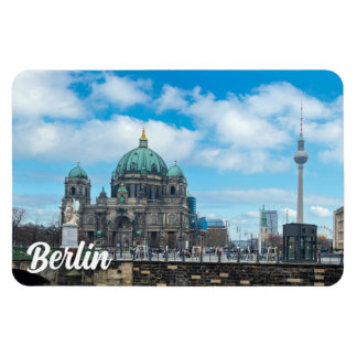 Berlinkatedralen och TV torn i Berlin, Tyskland Magnet