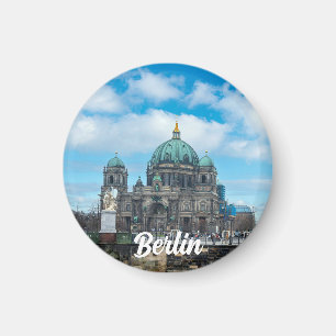 Berlinkatedralen och TV torn i Berlin, Tyskland Magnet