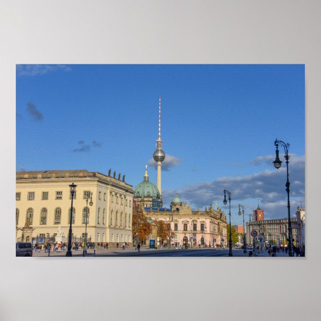 Berlinkatedralen, Television Torn, Tyskland Poster (Framsidan)