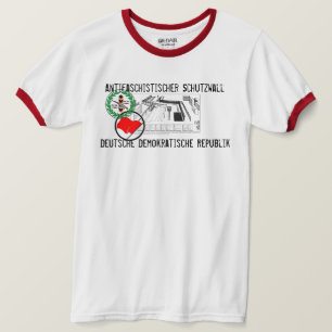 Berlinmuren mot fascism t-shirt