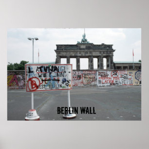 Berlinmuren Poster