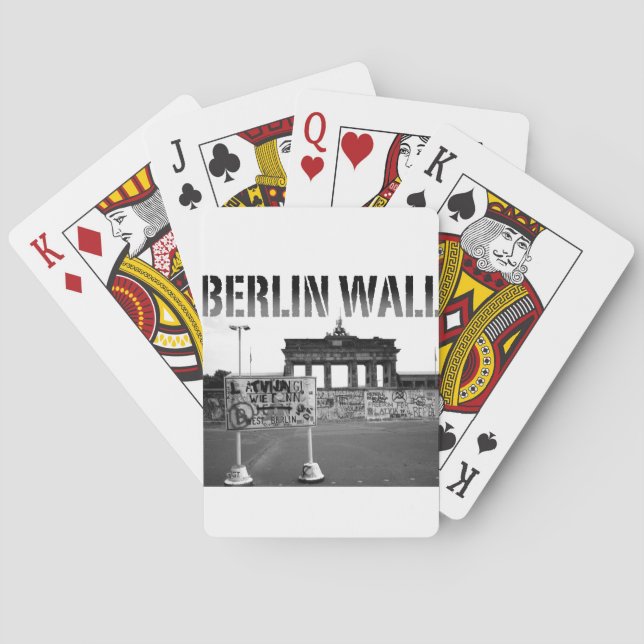 Berlinmuren Tyskland 1989 - Pro Photo Casinokort (Baksidan)