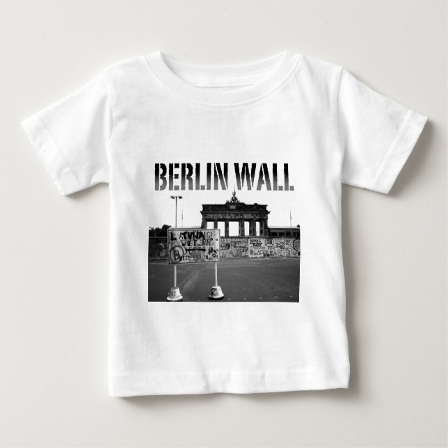 Berlinmuren Tyskland 1989 - Pro Photo T Shirt (Framsida)