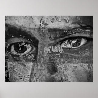 Berlinmuren - visioner från det förflutna poster