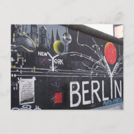 Berlinmuren Vykort