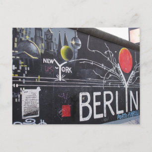 Berlinmuren Vykort