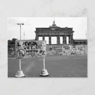 Berlinmuren Vykort