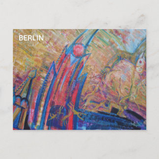 Berlinmuren Vykort