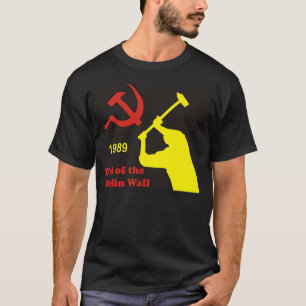 Berlinmurens fall 1989 t-shirt