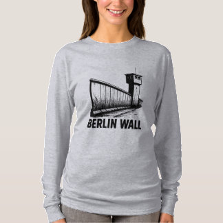 Berlinmurens konstnärliga T-Shirt-symbol.. T Shirt