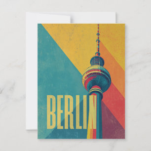 Berlinretro Vykort