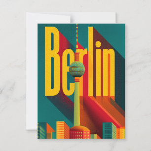 Berlinretro Vykort