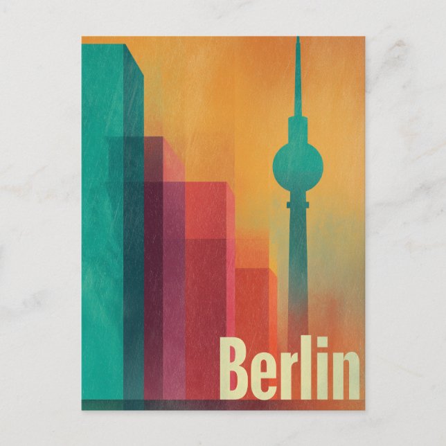 Berlinretro Vykort (Framsida)