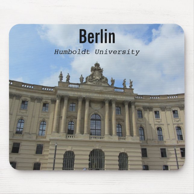 Berlins Humboldtuniversitet Musmatta (Framsidan)