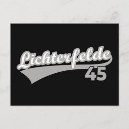 Berlins Lichterfelde 45 Logotyp nummer Vykort