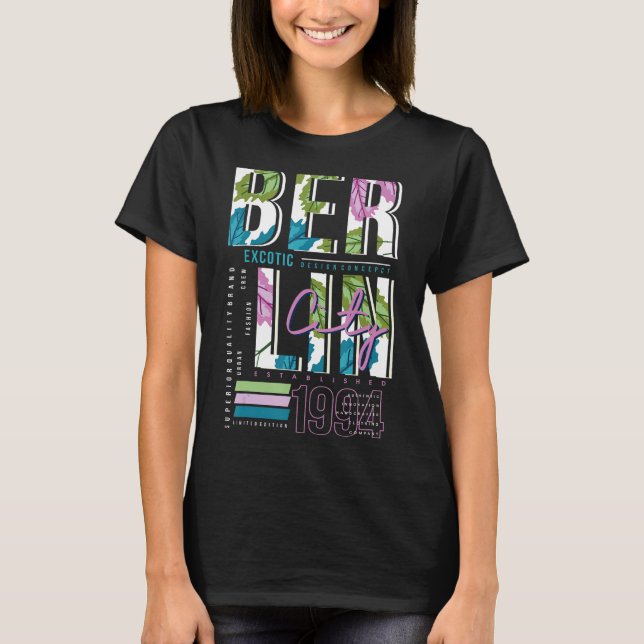 Berlins stad 1994 t shirt (Framsida)