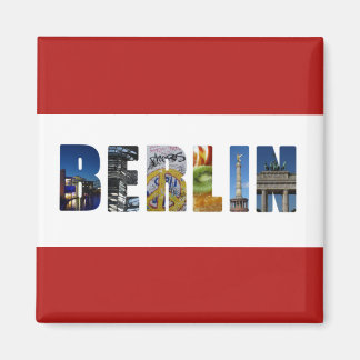 Berlins Tysklanda stadsresefoton Magnet
