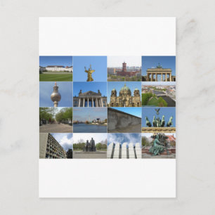 Berlins Tysklanda utseende Vykort