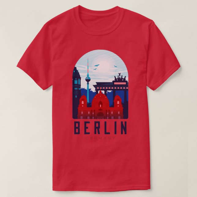 Berlinskylt1 T Shirt (Design framsida)