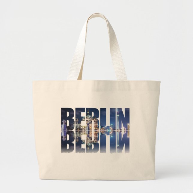 Berlintext souvenir jumbo tygkasse (Framsidan)