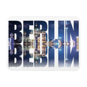 Berlintext souvenir magnet