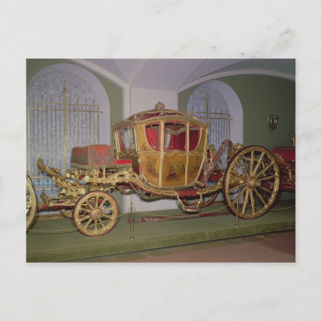 Berlintransport av Empress Catherine II Vykort (Framsida)