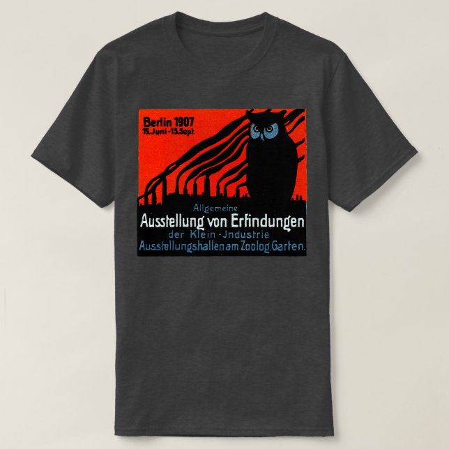 Berlinutställningen 1907 t shirt (Design framsida)
