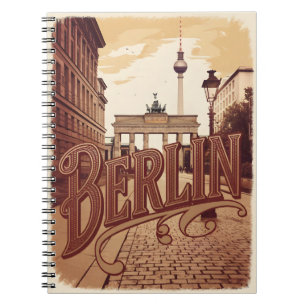 Berlinvintagen Anteckningsbok