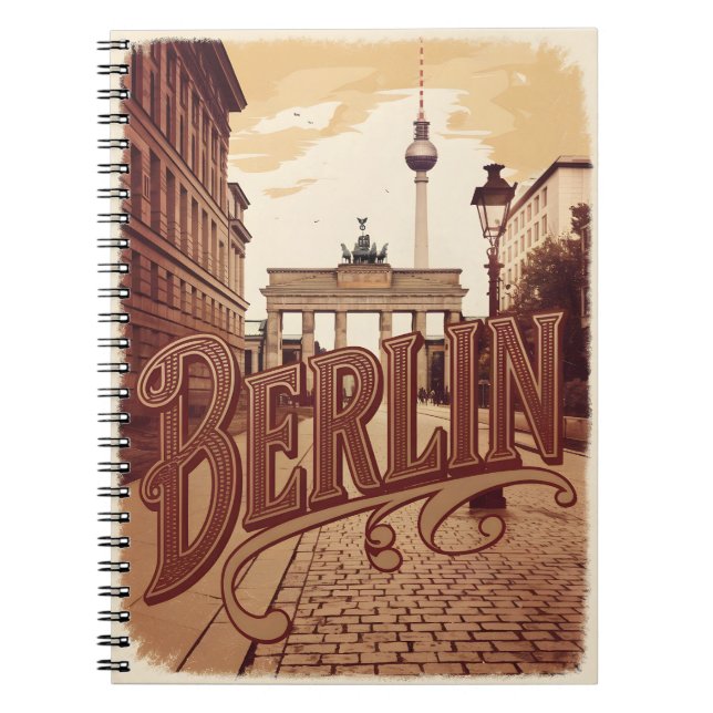 Berlinvintagen Anteckningsbok (Framsidan)