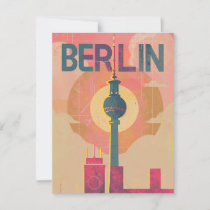 Berlinvintagen Vykort