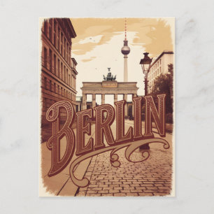 Berlinvintagen Vykort