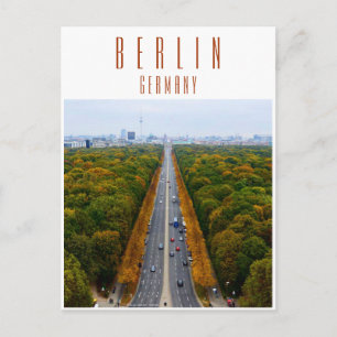Berlinvykort Inbjudan Vykort