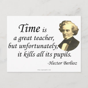 Berlioz i tid vykort