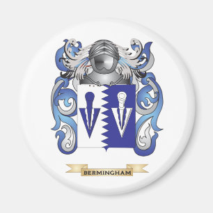 Bermingham vapensköld (familjvapenskölden) magnet