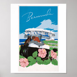 Bermuda (1940-1950) av Adolph Treidler. Poster