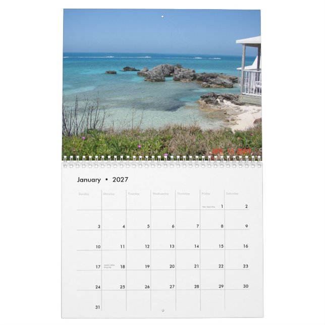 Bermuda 2008 Calendar_FINAL Kalender (Jan 2027)