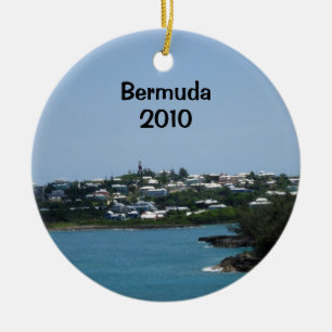 Bermuda 2010 julgransprydnad keramik