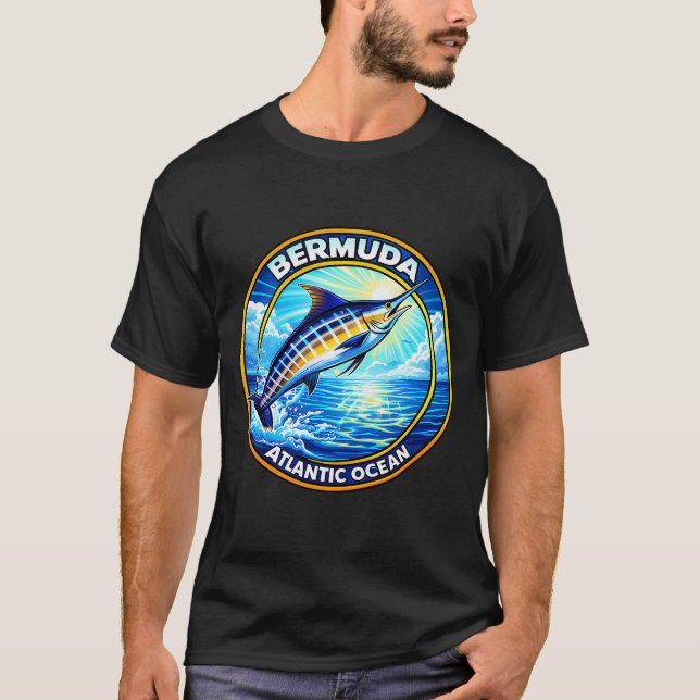 Bermuda - Atlanten T Shirt (Framsida)