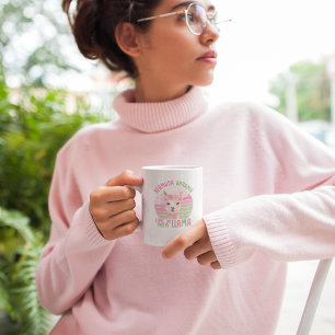 Bermuda Bahama Kom på Söt Llama Funny Cute Kaffemugg