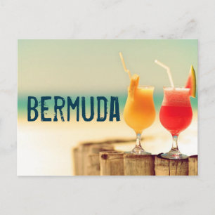 Bermuda cocktails vykort
