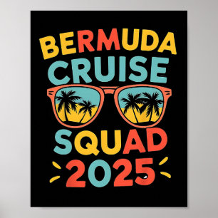 Bermuda Cruise 2025 Vacation Resa Matching Family Poster