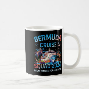 Bermuda Cruise Squad 2026 Family Vacation Kaffemugg