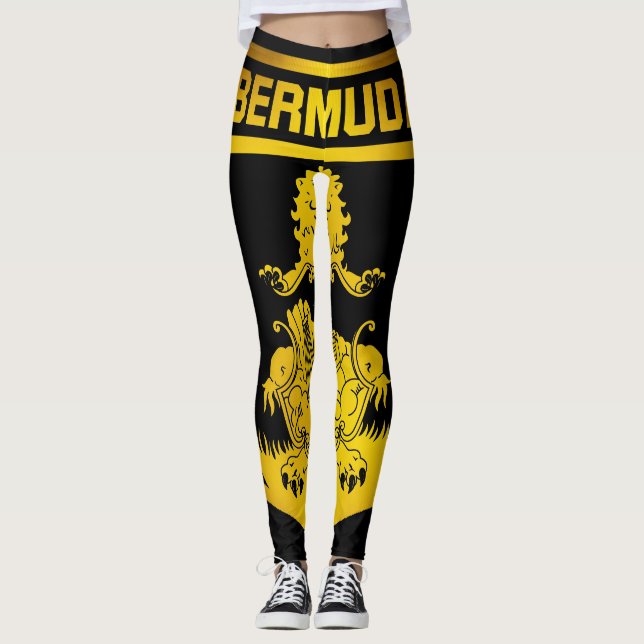 Bermuda Emblem Leggings (Framsida)