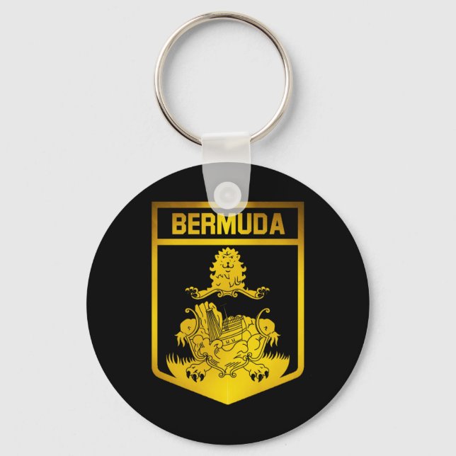 Bermuda Emblem Nyckelring (Framsida)