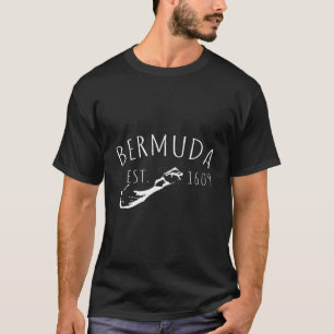 Bermuda Est 1609 - Gift eller Souvenir T Shirt