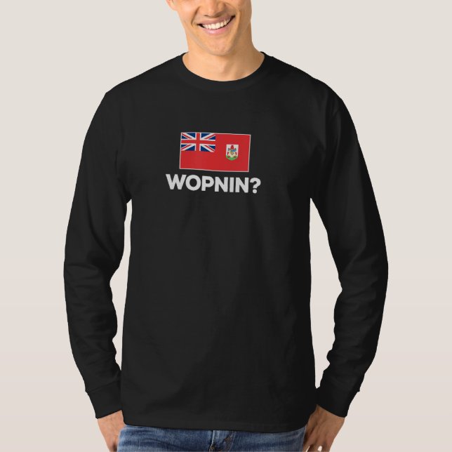 Bermuda Fish Chowder National Dish Vacation Island T Shirt (Framsida)